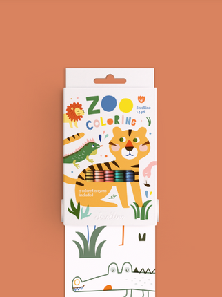 Scrollino ZOO Colouring - Yooglo
