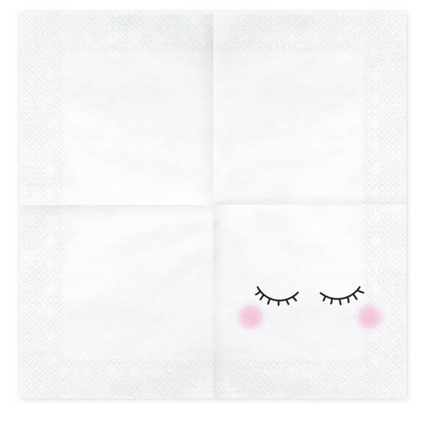 Serwetki Buźka 33x33cm - serwetki papierowe