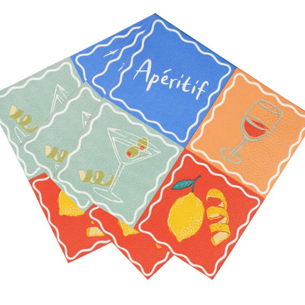 Serwetki koktajlowe Aperitif – 20 szt. - Yooglo