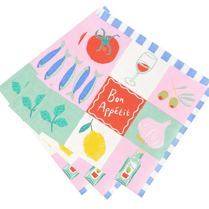 Serwetki papierowe Bon Appétit 20szt - Yooglo