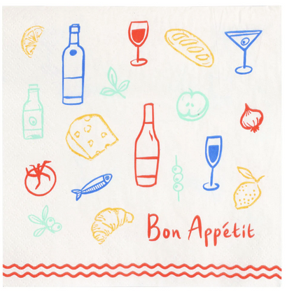 Serwetki papierowe Bon Appétit Icon – 20 szt. - Yooglo