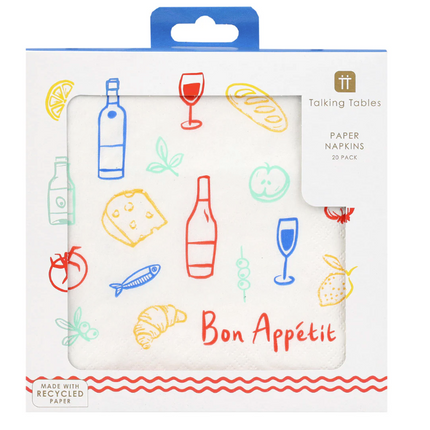 Serwetki papierowe Bon Appétit Icon – 20 szt. - Yooglo