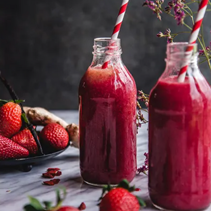 Słomki papierowe czerwony - słomki papierowe