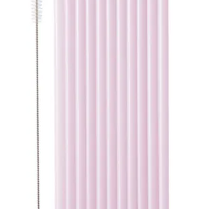 Słomki plastikowe, fioletowy 12 szt. - Yooglo
