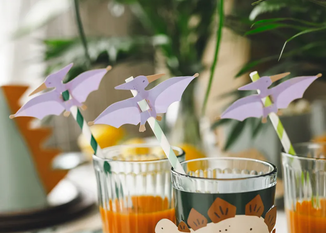 Słomki Pterodaktyl - słomki papierowe