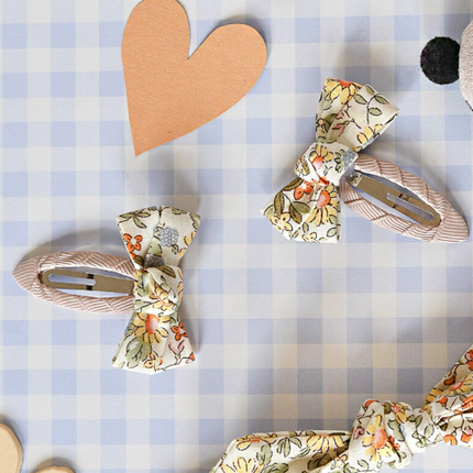 Spinki z kokardkami Bramble Twisty - Yooglo