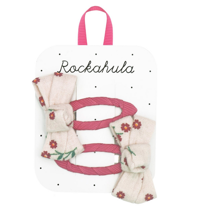 Spinki z kokardkami Wildflower - Yooglo