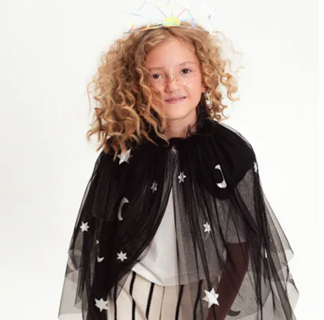 Strój - Peleryna czarna Magic Cape - Yooglo
