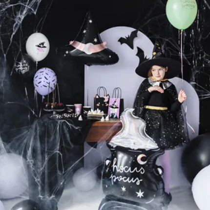 Strój dla dziewczynki - Peleryna czarna - Yooglo