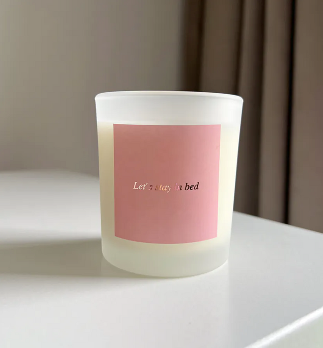 Świeca Sojowa Let’s stay in bed - świeca