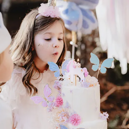 Świeczka urodzinowa Jednorożec, 9 cm - Yooglo