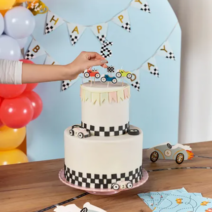 Świeczki urodzinowe Autka mix - świeczki urodzinowe