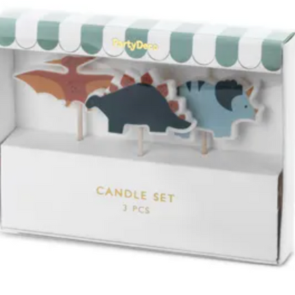 Świeczki urodzinowe Dinozaury - świeczki urodzinowe