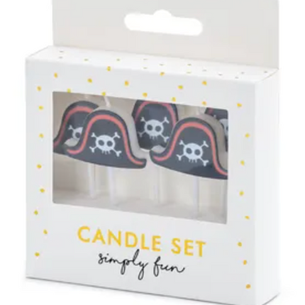 Świeczki urodzinowe Piraci - świeczki urodzinowe