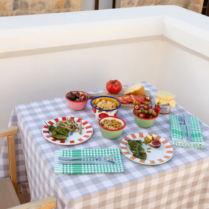 Talerz emaliowany 20 cm – Oliwki - Yooglo