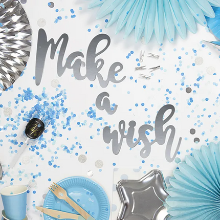 Talerzyki Gwiazdka srebrny 18cm - talerzyki papierowe