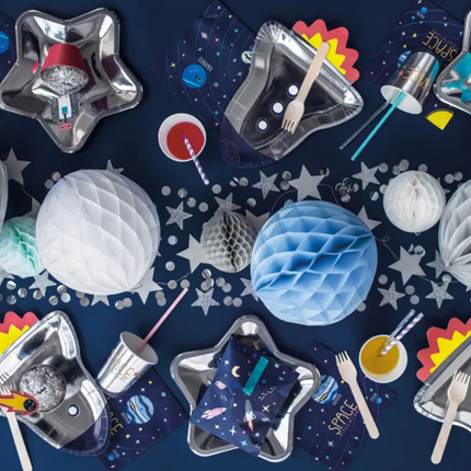 Talerzyki Kosmos - Rakieta - talerzyki papierowe