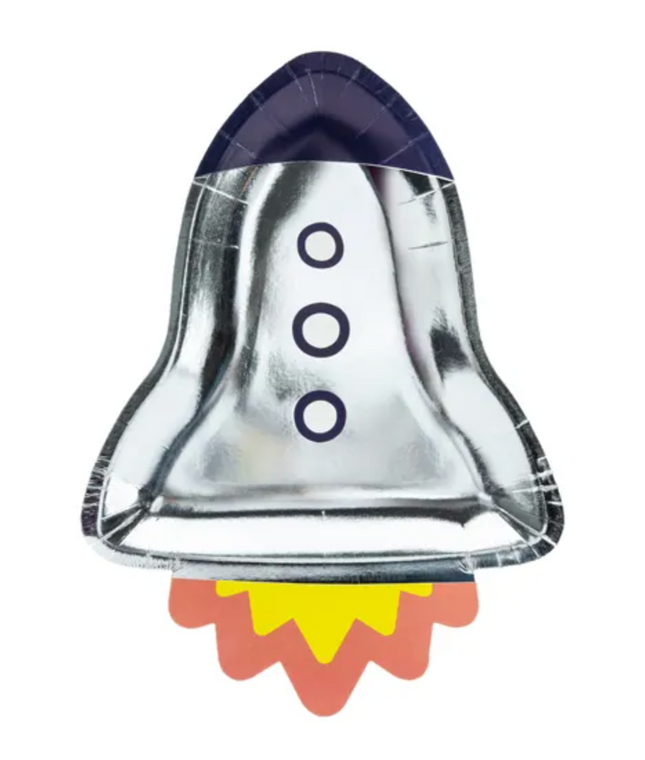 Talerzyki Kosmos - Rakieta - talerzyki papierowe