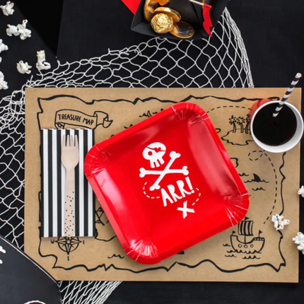 Talerzyki Piraci - talerzyki papierowe