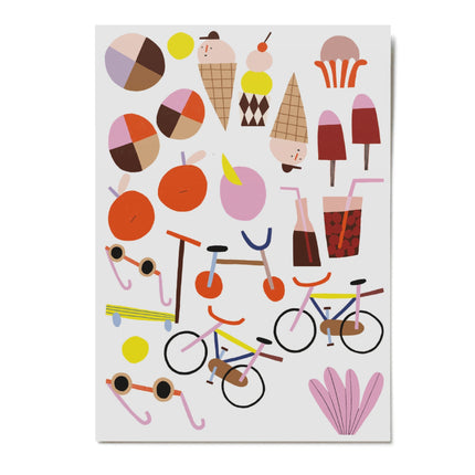 Tatuaże "Bicycle" - Yooglo