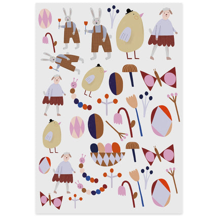 Tatuaże "Easter Bunny" - Yooglo