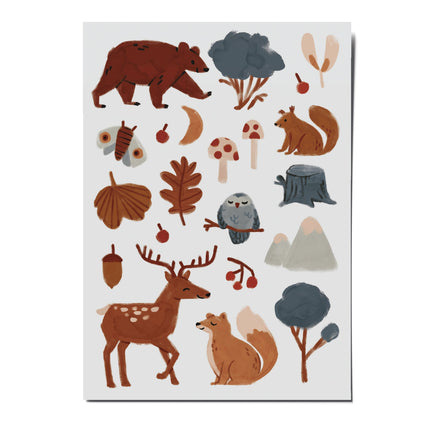 Tatuaże "Woodland Animals" - Yooglo