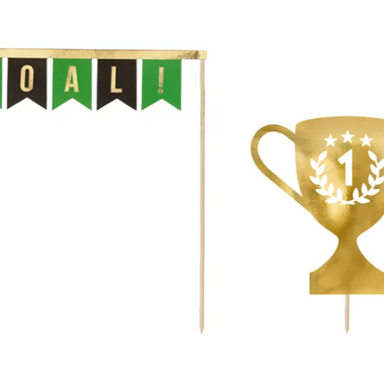 Topper na tort Piłka mix 15.5-20cm - topper