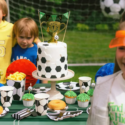 Topper na tort Piłka mix 15.5-20cm - topper