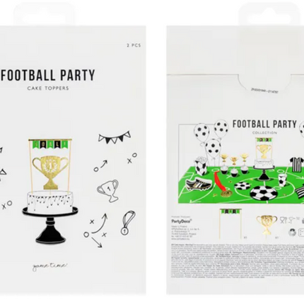 Topper na tort Piłka mix 15.5-20cm - topper