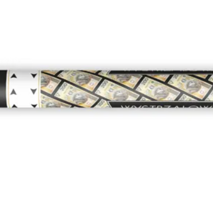 Tuba z banknotami 200 PLN 60cm - tuba strzelająca