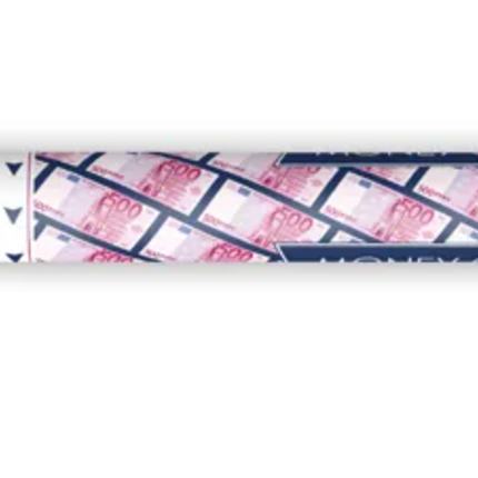 Tuba z banknotami 500 euro 60cm - tuba strzelająca