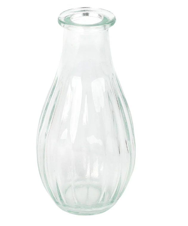 Wazonik szklany Clear – 14 cm - Yooglo