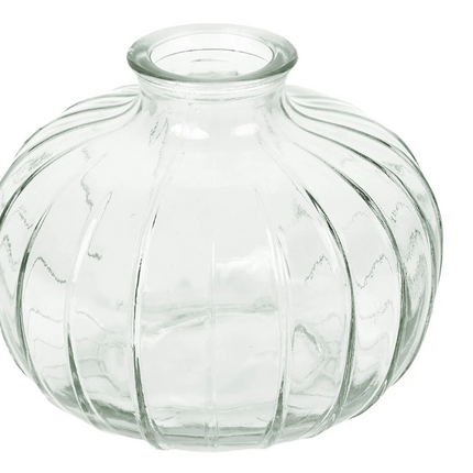 Wazonik szklany Clear – 8 cm - Yooglo