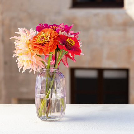 Wazonik szklany Lilac – 12 cm - Yooglo