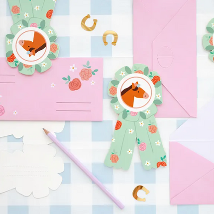 Zaproszenia na imprezę - konie - Yooglo