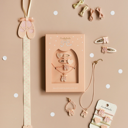 Zestaw baletowy: biżuteria i akcesoria do włosów - Yooglo