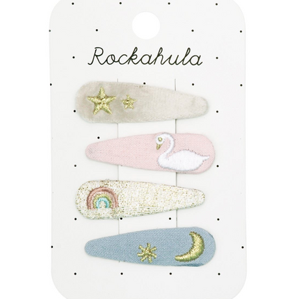 Zestaw haftowanych spinek Enchanted - Yooglo