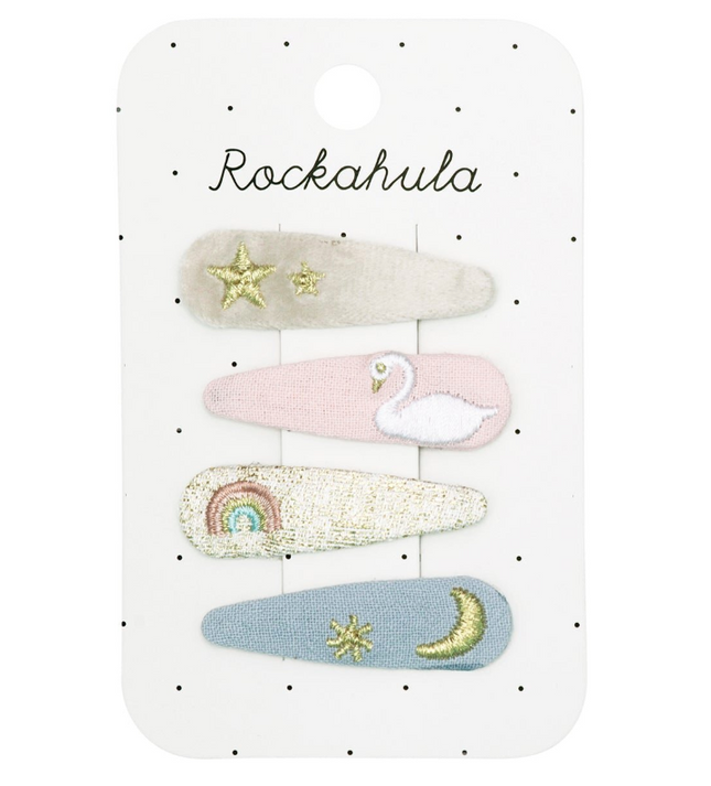 Zestaw haftowanych spinek Enchanted - Yooglo