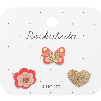 Zestaw pierścionków Bella Butterfly - Yooglo