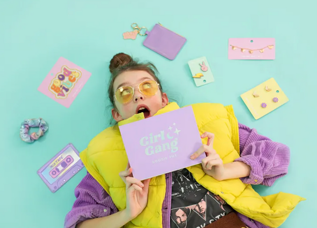 Zestaw prezentowy Girl Gang Goodie Box, mix, 19x15x4 cm - Yooglo