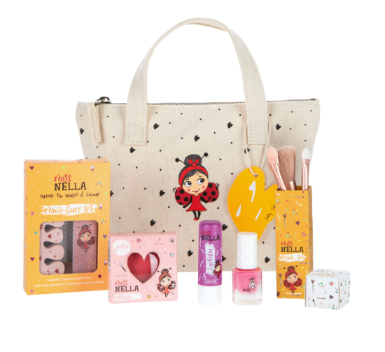 Zestaw w pięknej bawełnianej torebce - Girly Girl Essentials - Yooglo