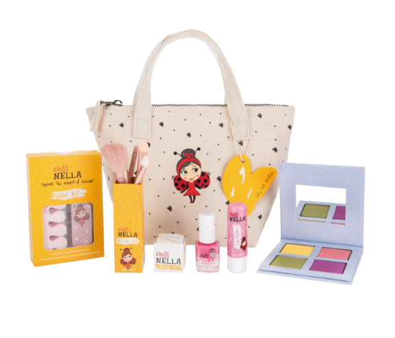 Zestaw w pięknej bawełnianej torebce - Happy Birthday to me Macaron Magic - Yooglo